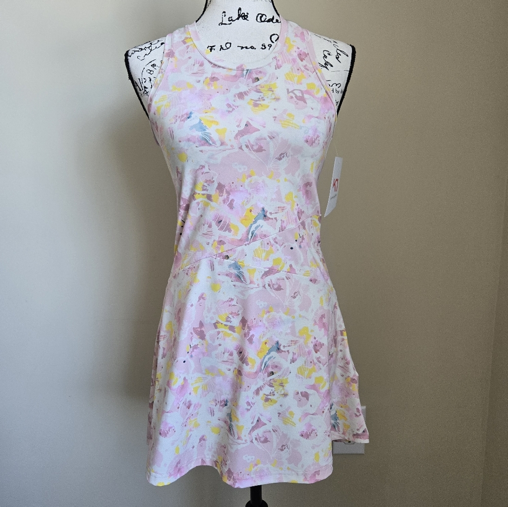 Kari Traa vilde dress pastel athletic sleeveless womens S